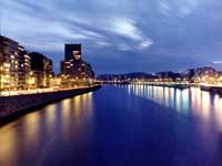 La Meuse vue du pont Kennedy