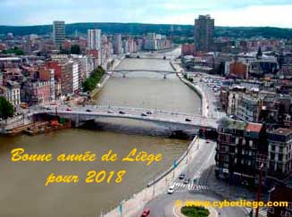 vos cartes de voeux de Liège